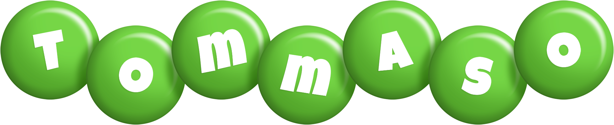 Tommaso candy-green logo