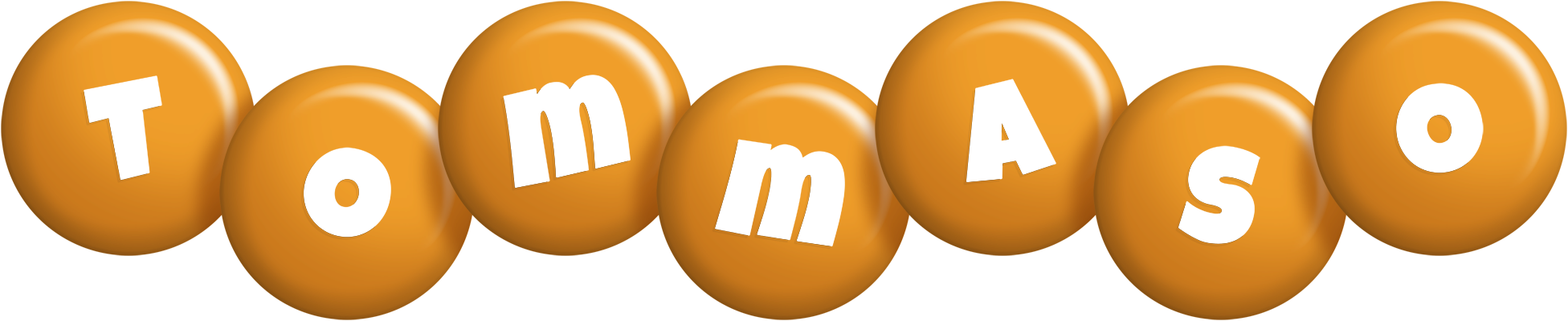 Tommaso candy-orange logo