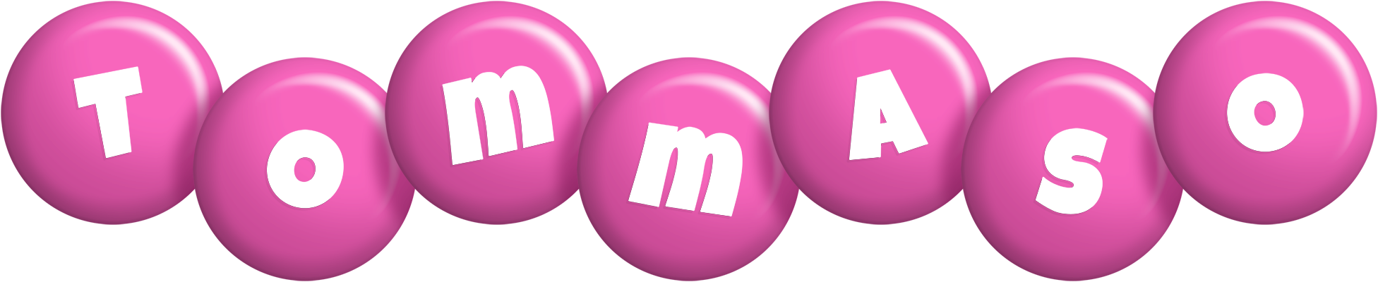 Tommaso candy-pink logo
