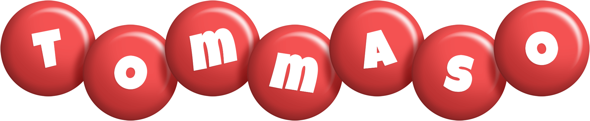 Tommaso candy-red logo