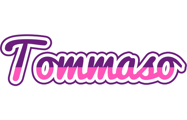 Tommaso cheerful logo