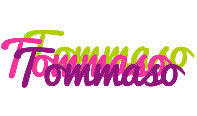 Tommaso flowers logo