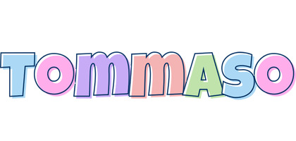 Tommaso pastel logo