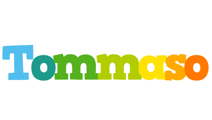 Tommaso rainbows logo