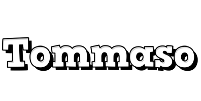 Tommaso snowing logo