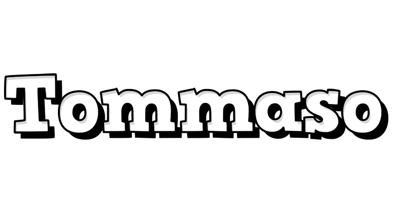 Tommaso snowing logo