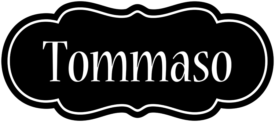 Tommaso welcome logo