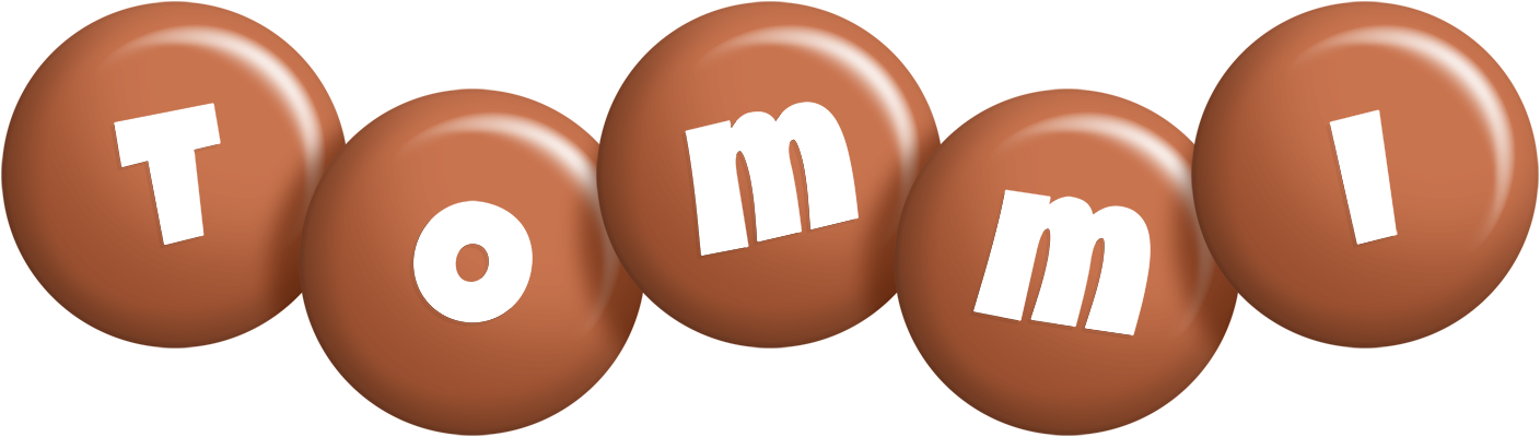 Tommi candy-brown logo