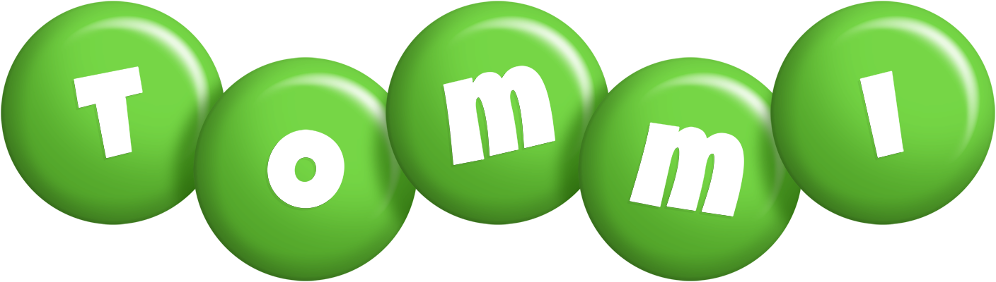 Tommi candy-green logo