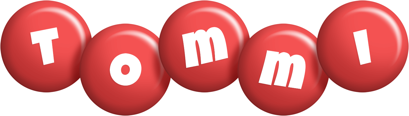 Tommi candy-red logo