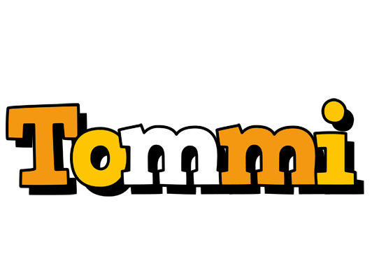 Tommi cartoon logo