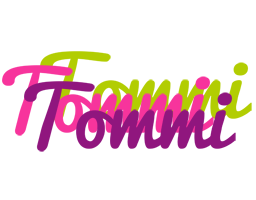 Tommi flowers logo