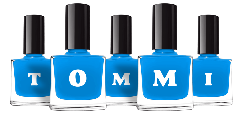Tommi glossy logo