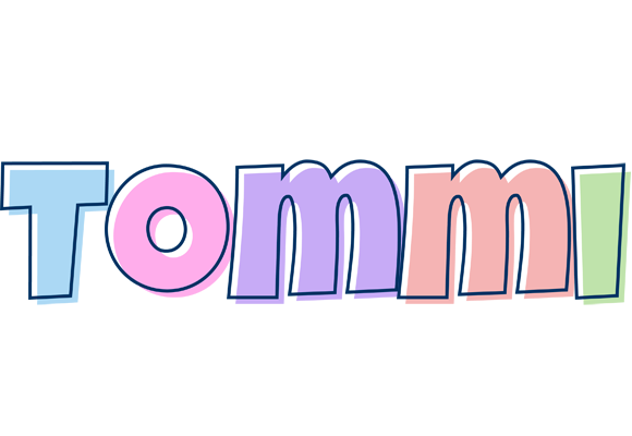 Tommi pastel logo