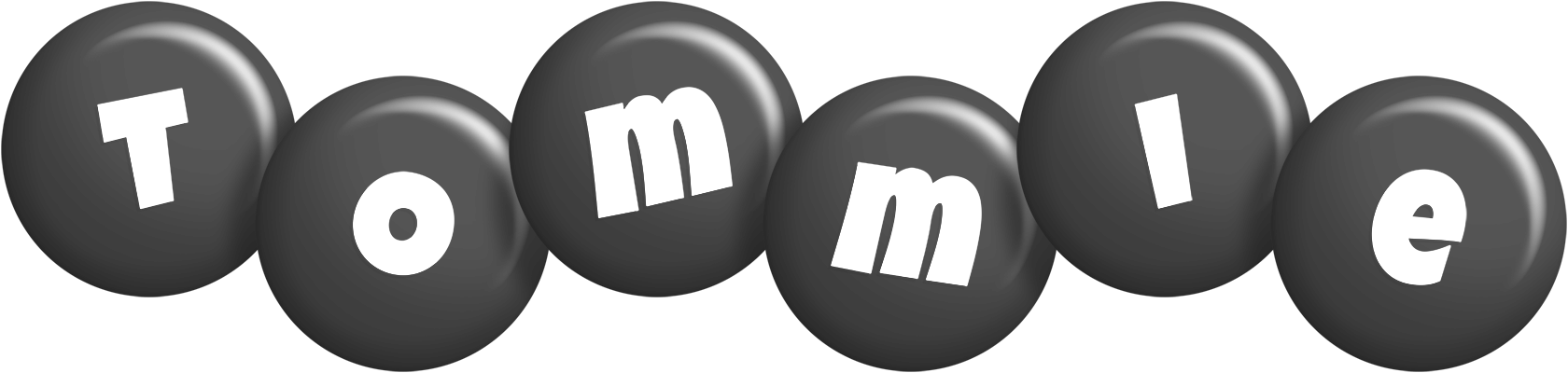 Tommie candy-black logo