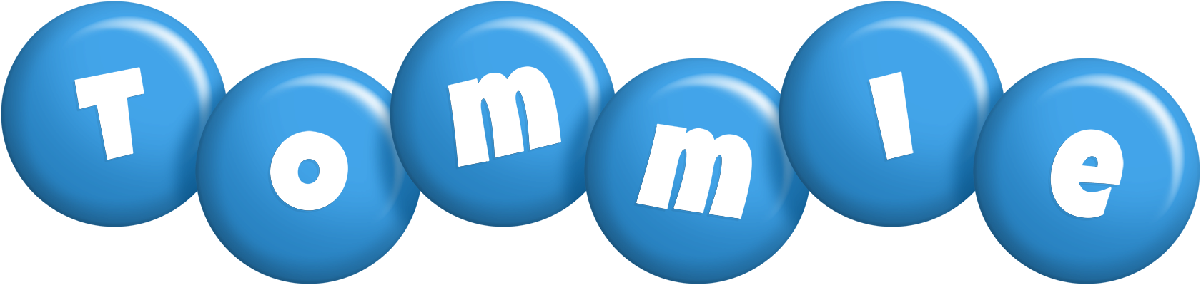 Tommie candy-blue logo