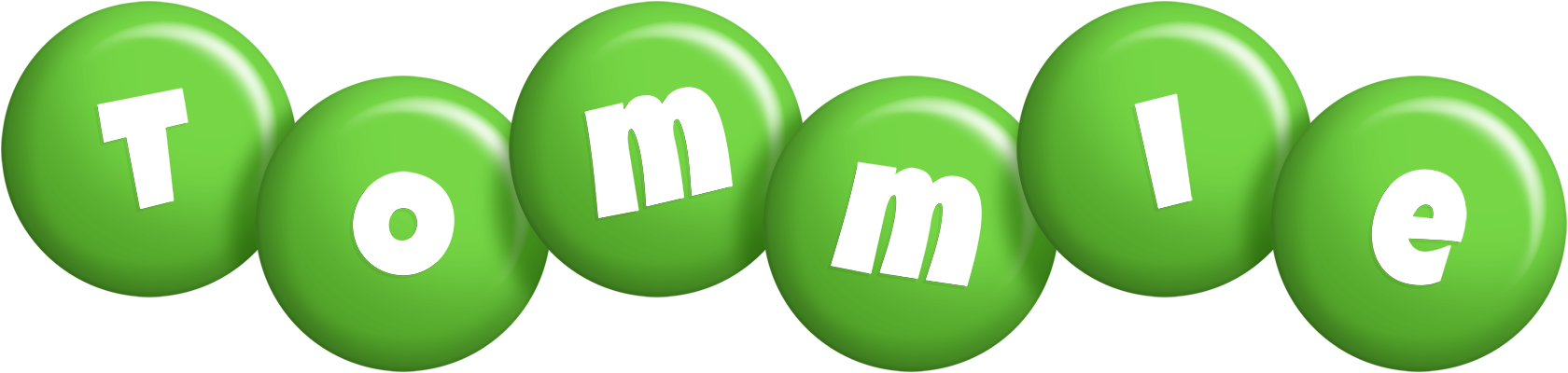 Tommie candy-green logo