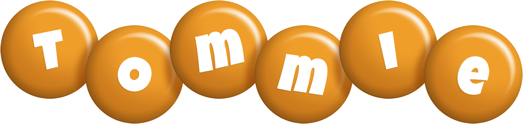 Tommie candy-orange logo