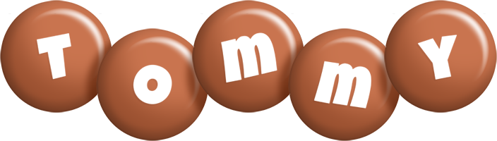 Tommy candy-brown logo