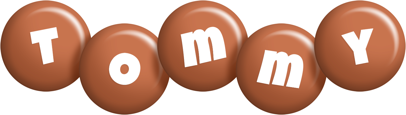 Tommy candy-brown logo