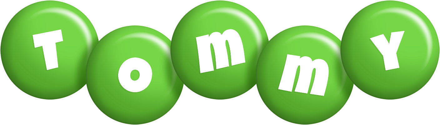 Tommy candy-green logo