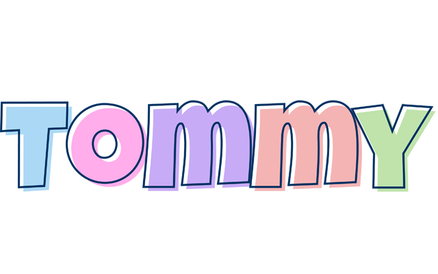 Tommy pastel logo