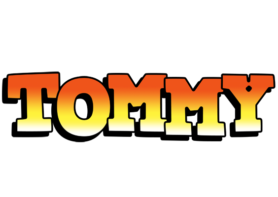 Tommy sunset logo