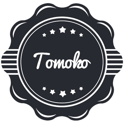 Tomoko badge logo