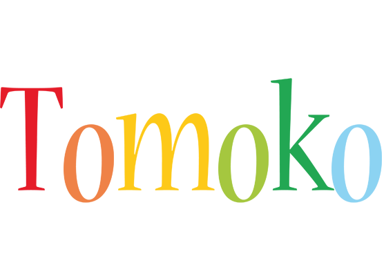 Tomoko birthday logo