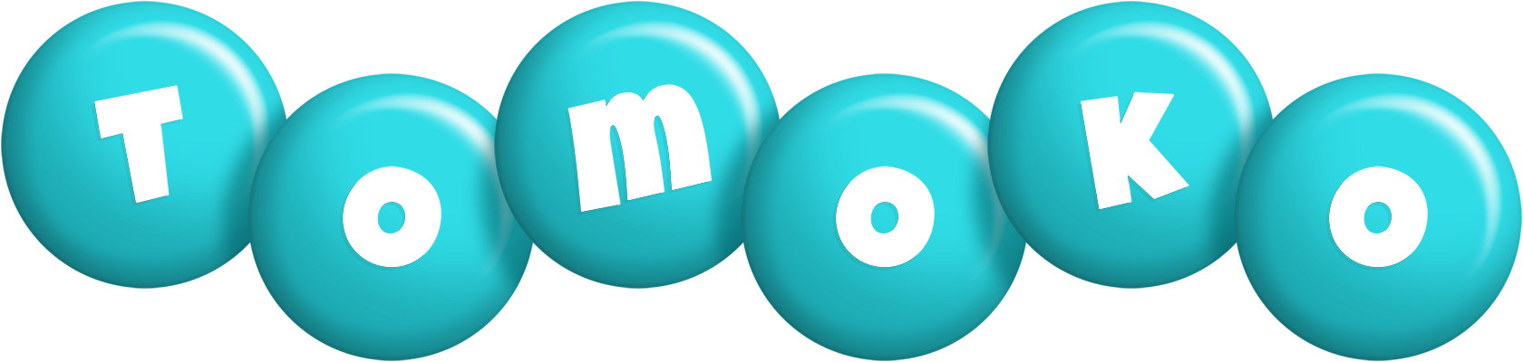 Tomoko candy-azur logo