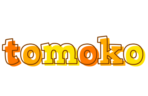 Tomoko desert logo