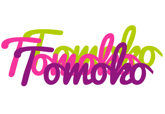 Tomoko flowers logo