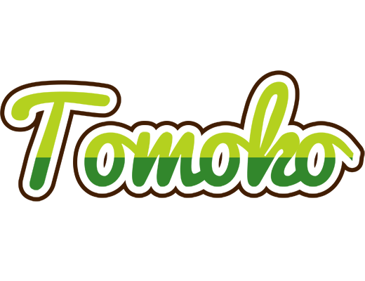 Tomoko golfing logo
