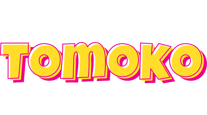 Tomoko kaboom logo