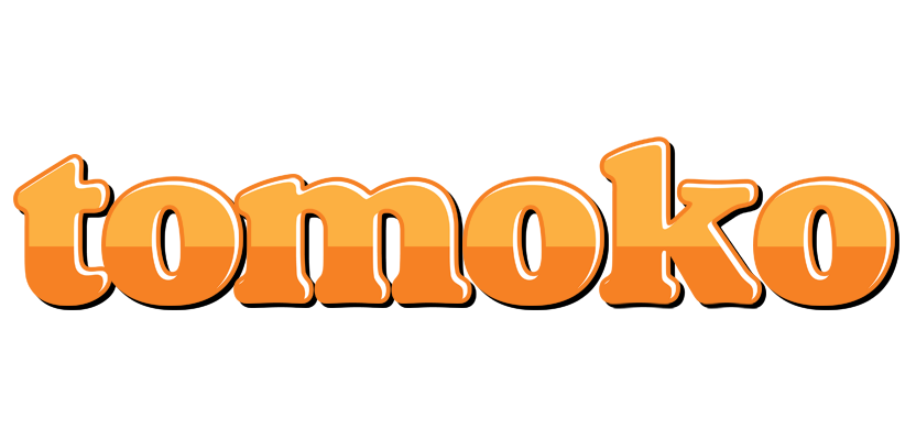 Tomoko orange logo