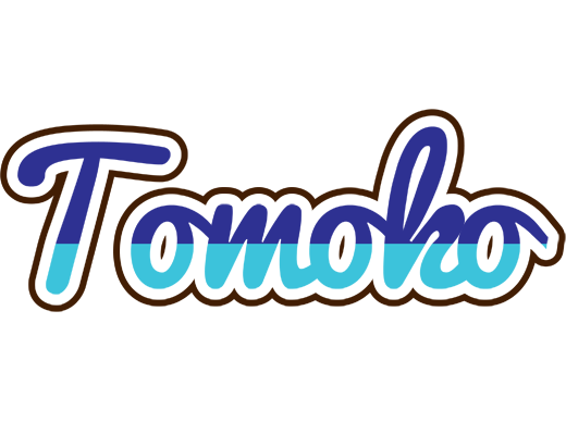 Tomoko raining logo
