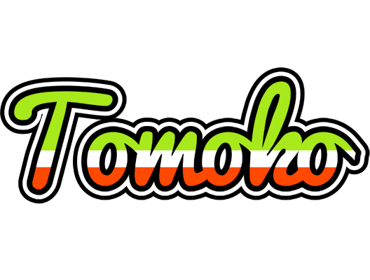 Tomoko superfun logo