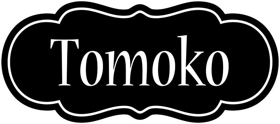 Tomoko welcome logo