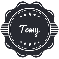 Tomy badge logo