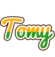 Tomy banana logo