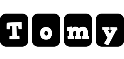 Tomy box logo