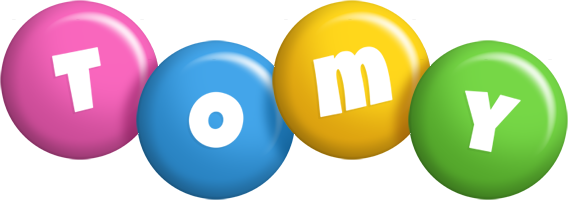 Tomy candy logo