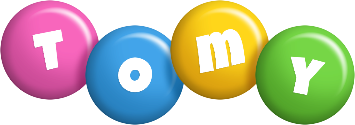 Tomy candy logo