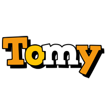 Tomy cartoon logo