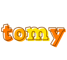 Tomy desert logo