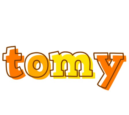 Tomy desert logo