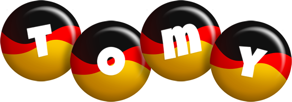 Tomy german logo