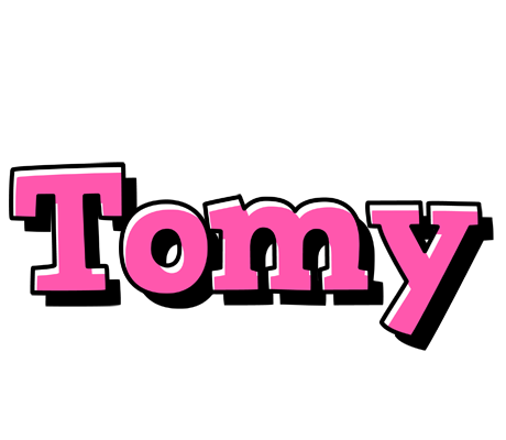 Tomy girlish logo