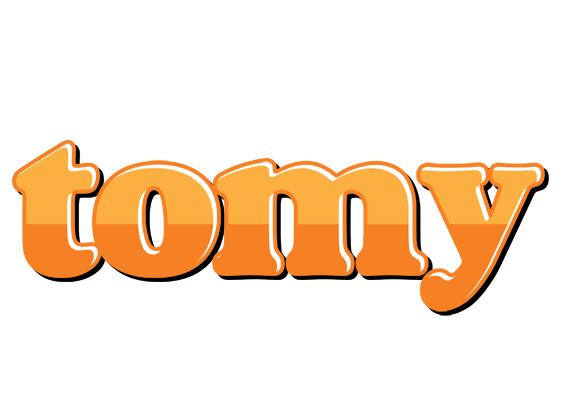Tomy orange logo