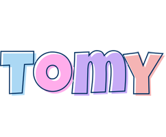 Tomy pastel logo